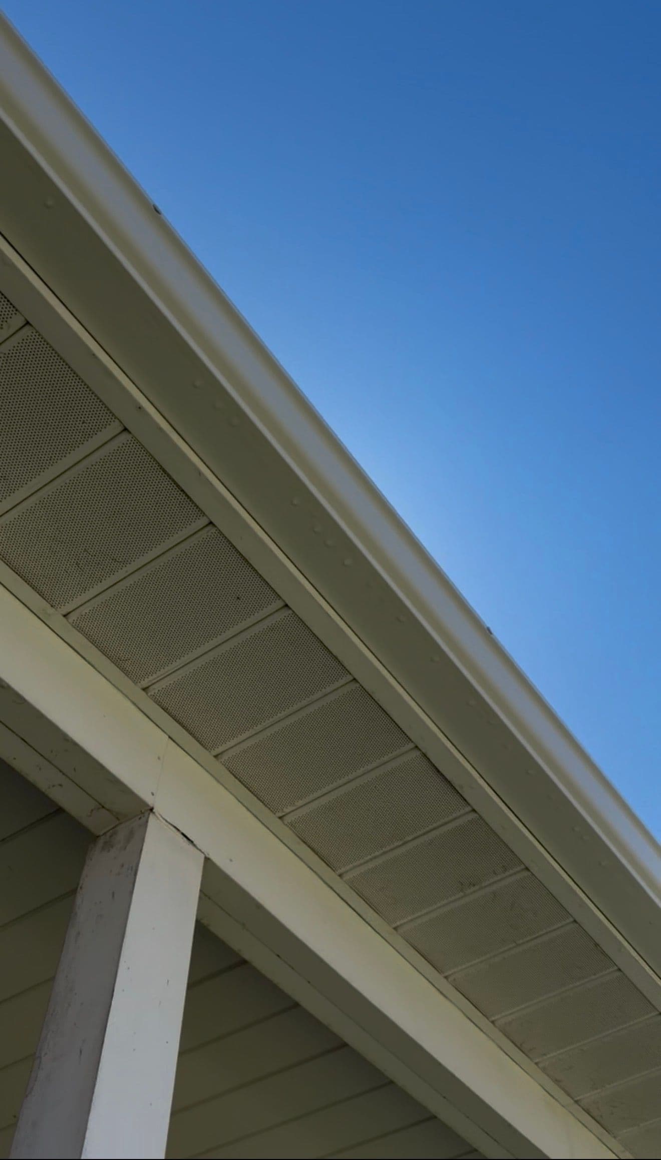 Gutters + Soffit — after